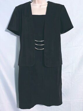 Scarlett Cute Black Dress Size 10P